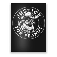 Justice For Peanut The Squirrel P’Nut Pnut Peanut Squirrel Poster