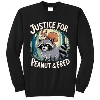 Justice For Peanut The Squirrel And Fred The Raccoon Sweatshirt