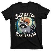 Justice For Peanut The Squirrel And Fred The Raccoon T-Shirt