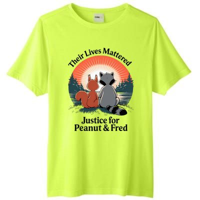 Justice For Peanut The Squirrel Justice For Fred The Raccoon Tall Fusion ChromaSoft Performance T-Shirt