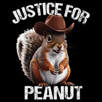 Justice For Peanut The Squirrel Peanut Squirre Full-Length Apron With Pockets