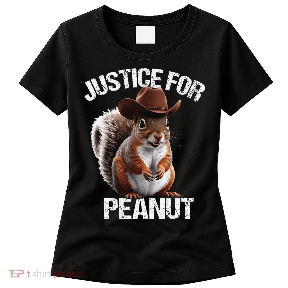 Justice For Peanut The Squirrel Peanut Squirre Women's T-Shirt