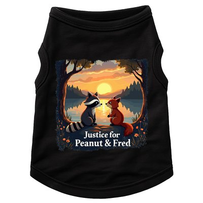 Justice For Peanut And Fred Peanut Squirrel Fred Raccoon Doggie Tank
