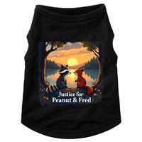 Justice For Peanut And Fred Peanut Squirrel Fred Raccoon Doggie Tank