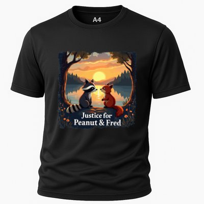 Justice For Peanut And Fred Peanut Squirrel Fred Raccoon Performance Shirt