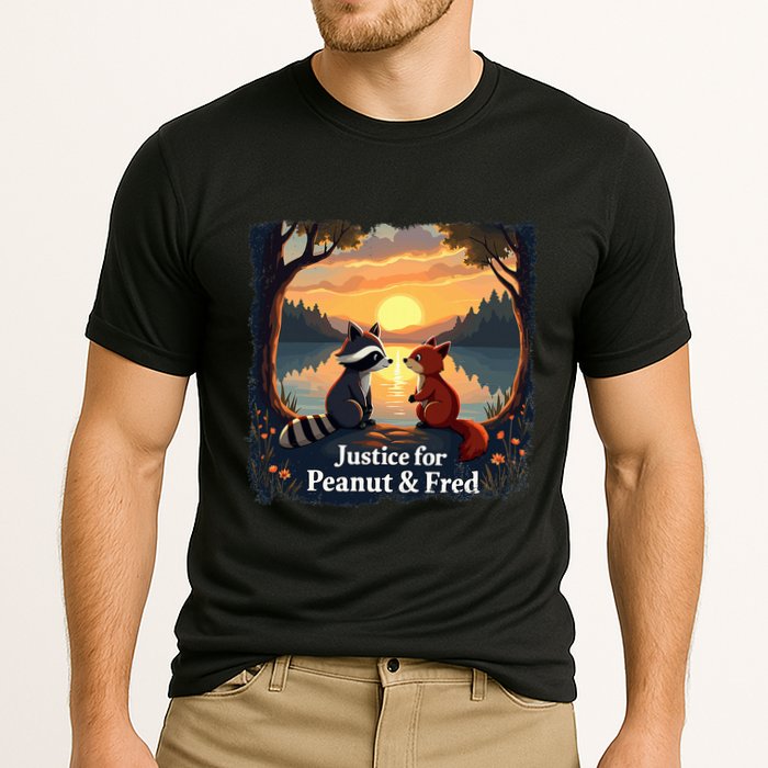 Justice For Peanut And Fred Peanut Squirrel Fred Raccoon Performance Shirt