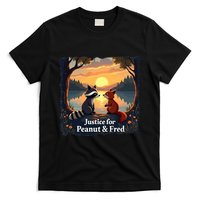 Justice For Peanut And Fred Peanut Squirrel Fred Raccoon T-Shirt