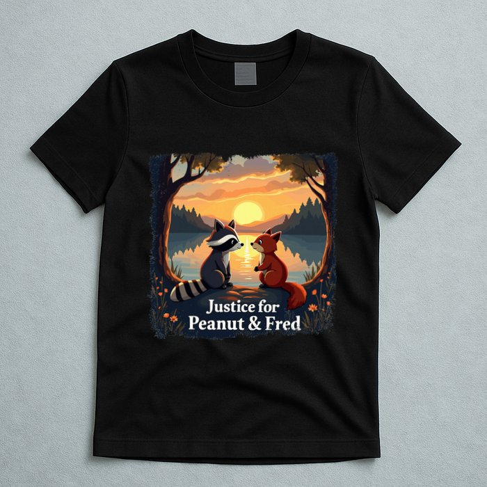 Justice For Peanut And Fred Peanut Squirrel Fred Raccoon T-Shirt