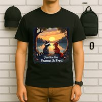 Justice For Peanut And Fred Peanut Squirrel Fred Raccoon T-Shirt