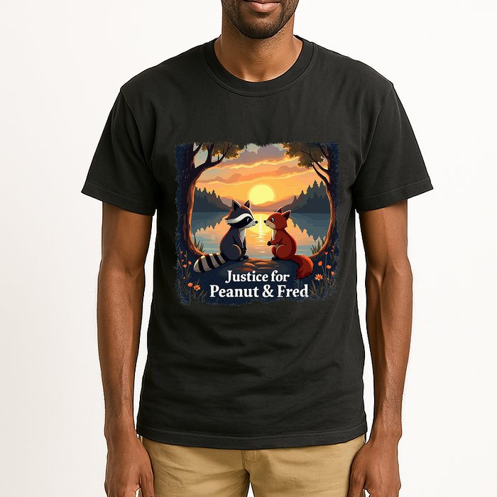 Justice For Peanut And Fred Peanut Squirrel Fred Raccoon Tall T-Shirt