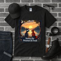 Justice For Peanut And Fred Peanut Squirrel Fred Raccoon Tall T-Shirt