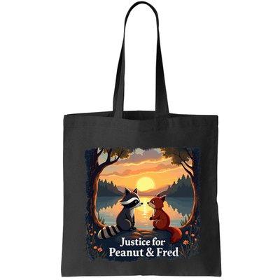 Justice For Peanut And Fred Peanut Squirrel Fred Raccoon Bag