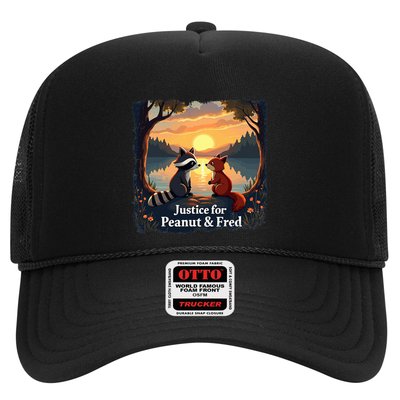 Justice For Peanut And Fred Peanut Squirrel Fred Raccoon Trucker Hat