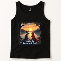 Justice For Peanut And Fred Peanut Squirrel Fred Raccoon Tank Top
