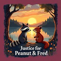 Justice For Peanut And Fred Peanut Squirrel Fred Raccoon 16oz Travel Tumbler