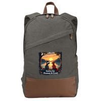 Justice For Peanut And Fred Peanut Squirrel Fred Raccoon Cotton Canvas Backpack