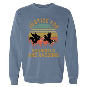 Justice For Peanut The Squirrel Garment-Dyed Sweatshirt