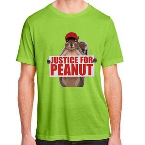 Justice For Peanut The Squirrel Vote For Trump 2024 Adult ChromaSoft Performance T-Shirt