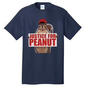 Justice For Peanut The Squirrel Vote For Trump 2024 Tall T-Shirt