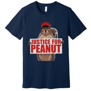 Justice For Peanut The Squirrel Vote For Trump 2024 Premium T-Shirt