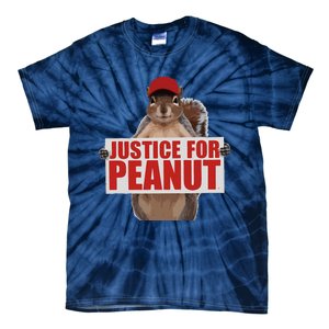 Justice For Peanut The Squirrel Vote For Trump 2024 Tie-Dye T-Shirt