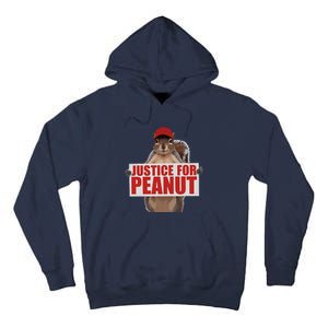 Justice For Peanut The Squirrel Vote For Trump 2024 Tall Hoodie