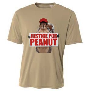 Justice For Peanut The Squirrel Vote For Trump 2024 Cooling Performance Crew T-Shirt