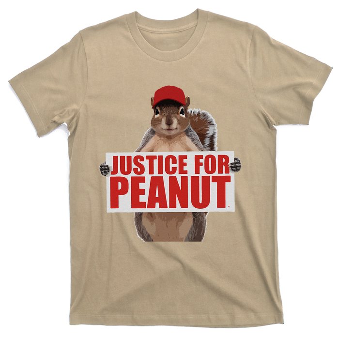 Justice For Peanut The Squirrel Vote For Trump 2024 T-Shirt