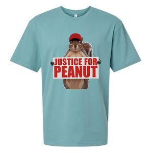 Justice For Peanut The Squirrel Vote For Trump 2024 Sueded Cloud Jersey T-Shirt