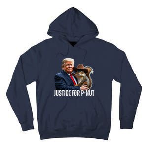 Justice For Peanut The Squirrel Wearing Maga Hat Tall Hoodie