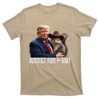 Justice For Peanut The Squirrel Wearing Maga Hat T-Shirt