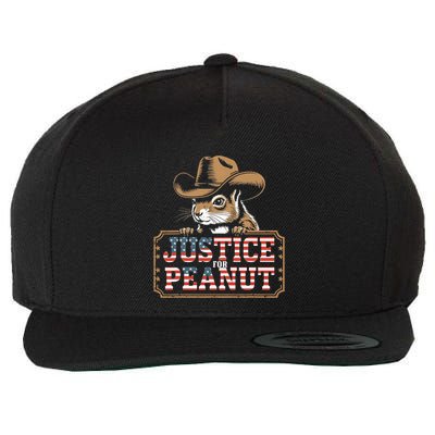Justice For Peanut The Squirrel Peanut Squirrel Wool Snapback Cap
