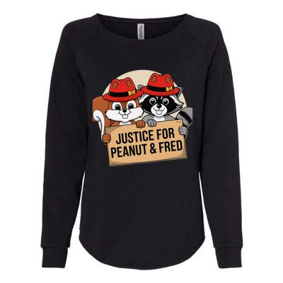 Justice For Peanut The Squirrel 2024 Womens California Wash Sweatshirt