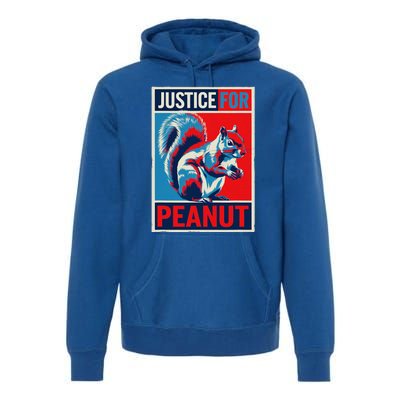 Justice For Peanut The Squirrel P’Nut Pnut Squirrel Premium Hoodie