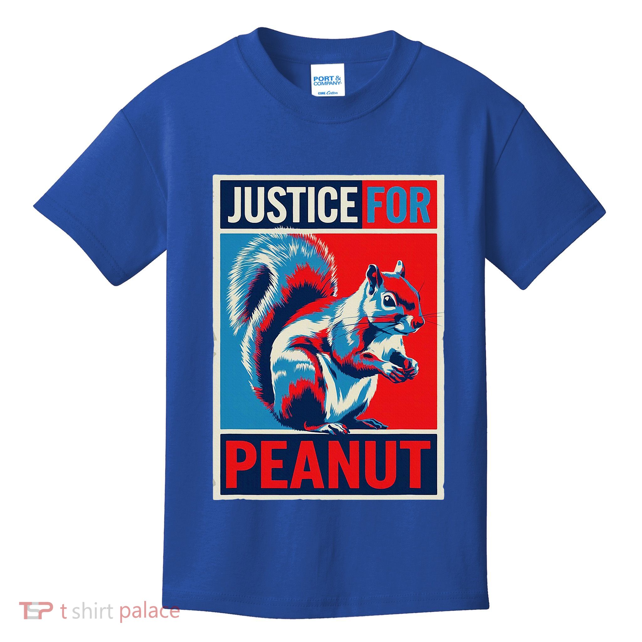 Justice For Peanut The Squirrel P’Nut Pnut Squirrel Kids T-Shirt