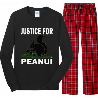 Justice For Peanut Pnut The Squirrel Long Sleeve Pajama Set