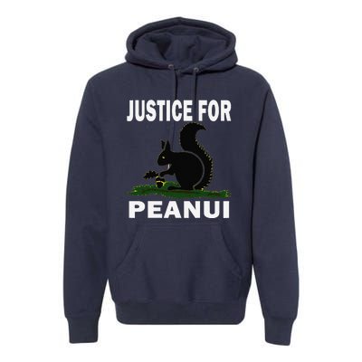 Justice For Peanut Pnut The Squirrel Premium Hoodie