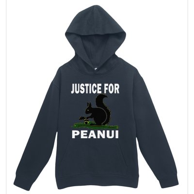 Justice For Peanut Pnut The Squirrel Urban Pullover Hoodie