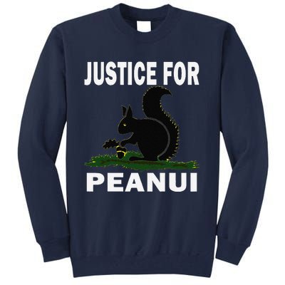 Justice For Peanut Pnut The Squirrel Tall Sweatshirt