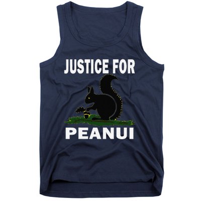 Justice For Peanut Pnut The Squirrel Tank Top