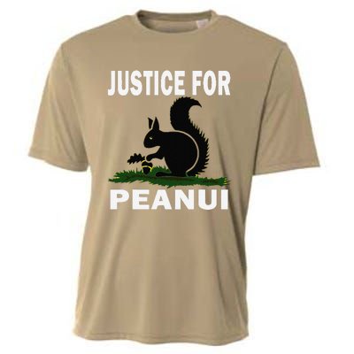 Justice For Peanut Pnut The Squirrel Cooling Performance Crew T-Shirt