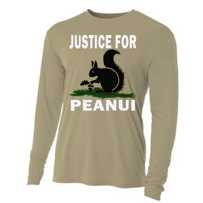 Justice For Peanut Pnut The Squirrel Cooling Performance Long Sleeve Crew