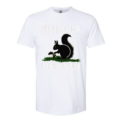 Justice For Peanut Pnut The Squirrel Softstyle CVC T-Shirt