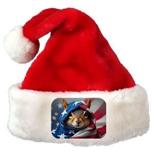 Justice For Peanut The Squirrels 2024 Premium Christmas Santa Hat