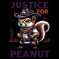 Justice For Peanut P地Ut Pnut Squirrel Lover Full-Length Apron With Pockets
