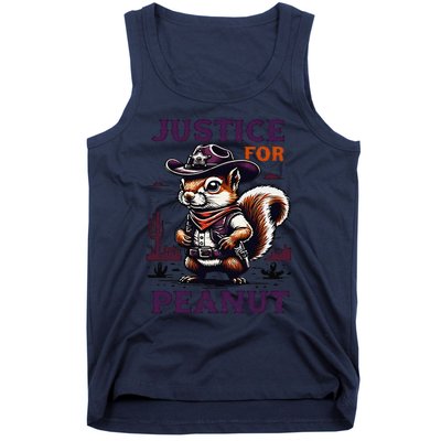 Justice For Peanut P地Ut Pnut Squirrel Lover Tank Top