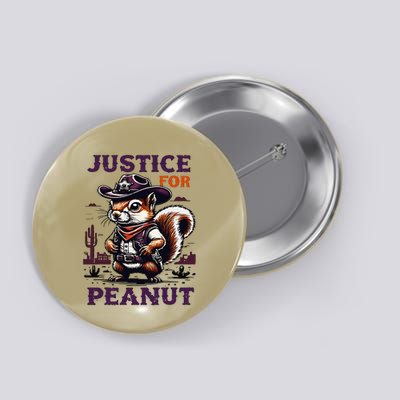 Justice For Peanut P地Ut Pnut Squirrel Lover Button