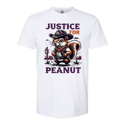 Justice For Peanut P地Ut Pnut Squirrel Lover Softstyle® CVC T-Shirt