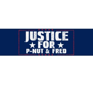 Justice For Pnut And Fred The Squirrel Peanut Justice Bumper Sticker