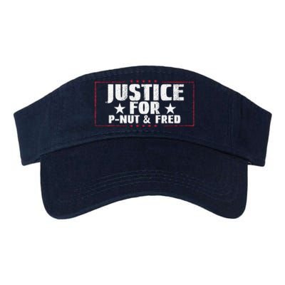 Justice For Pnut And Fred The Squirrel Peanut Justice Valucap Bio-Washed Visor